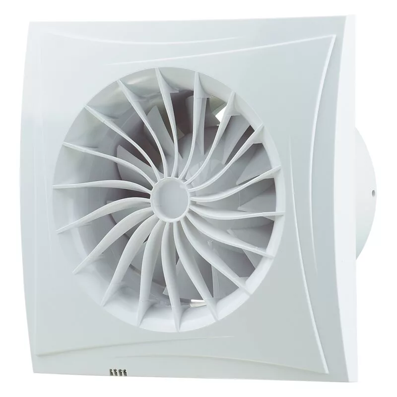 Blaugerg Sileo 100 väljatõmbeventilaator, valge, 10 cm läbimõõt, 1 kiirus