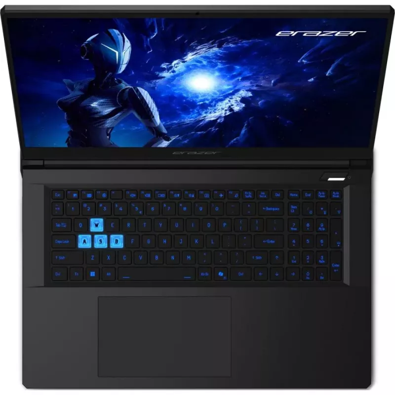 ERAZER Scout E17 E1 MD62759NL Gaming Laptop 17.3 inch Full HD 144Hz IPS, Intel Core i5-13420H, 16GB DDR5, 1TB NVMe SSD, NVIDIA GeForce RTX 4050 6GB, Wi-Fi 6, Windows 11 Home
