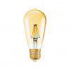 OSRAM LED Lamp 6.5W 725lm 2400K E27 Dimmable Filament Gold
