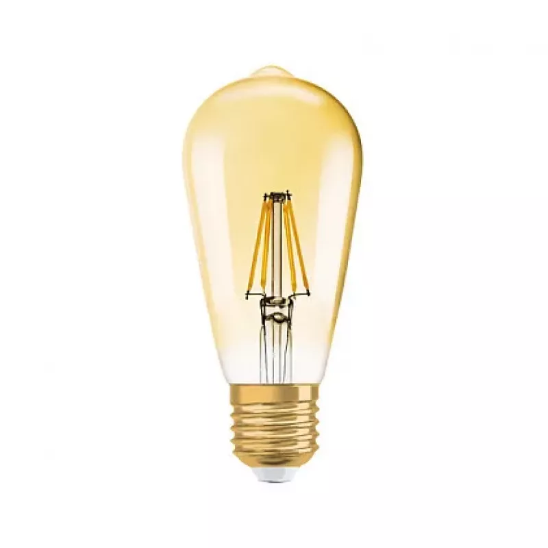 OSRAM LED-lamp 6.5W 725lm 2400K E27 dimmitav hõõgniidiga kuldne