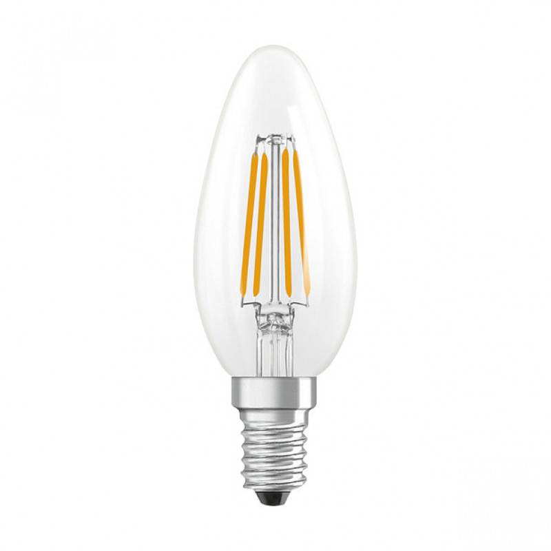 OSRAM LED Classic B 40 Filament DIM P 3.4W 827 Clear E14 Dimmable LED Lamp
