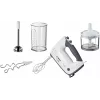 Bosch MFQ37480 ErgoMixx käsimikser, 750 W, valge/hall
