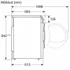 Bosch WTH8300LSN Soojuspumbaga Kuivati, 7 kg, A++ Energiaklass, Valge