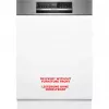 BOSCH SMI6ECS12E Serie 6 Poolintegreeritud nõudepesumasin (harjatud roostevaba teras, 60 cm, Home Connect)