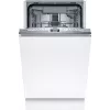 Bosch SPV4HMX12E Täielikult Integreeritud Kitsas Nõudepesumasin, 10 Nõudekomplekti, Energiaklass D, 46 dB, Home Connect, Valge