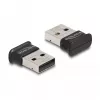 KeySonic Super-Mini-TAS Touchpad-klaviatuur sinise taustvalgustusega, UK paigutus, must (KSK-3210ELU)