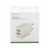 4SMARTS VoltPlug Dual 12W Wall Charger (without Cable), White