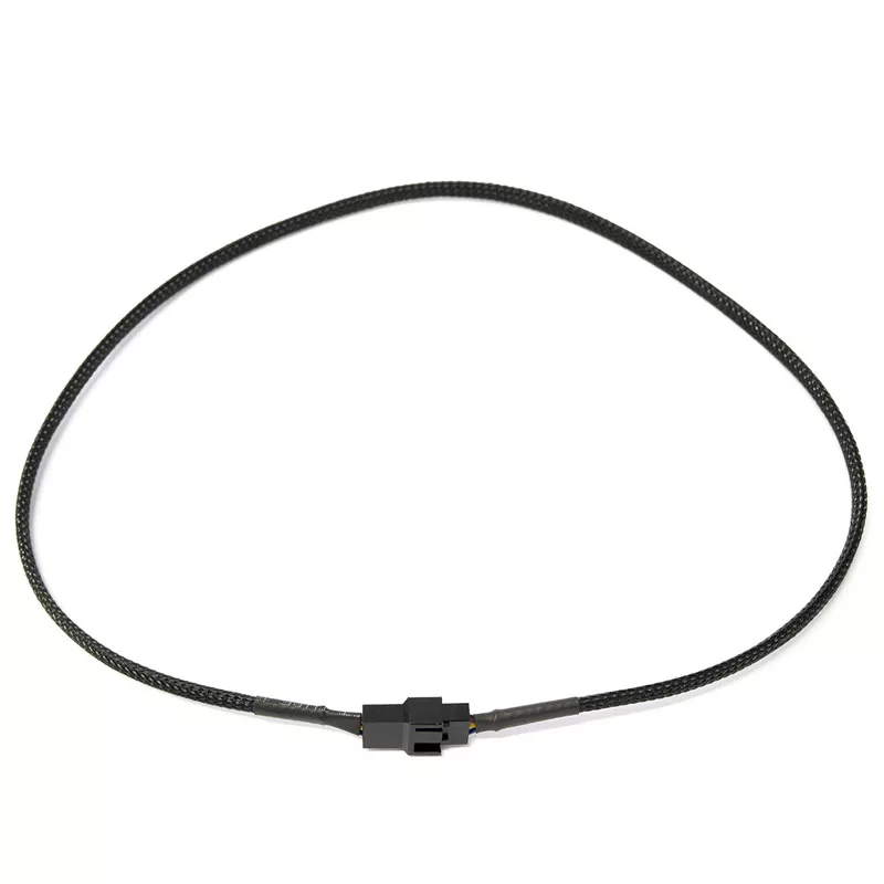 Watercool 4-Pin PWM pikenduskaabel, must - 30 cm
