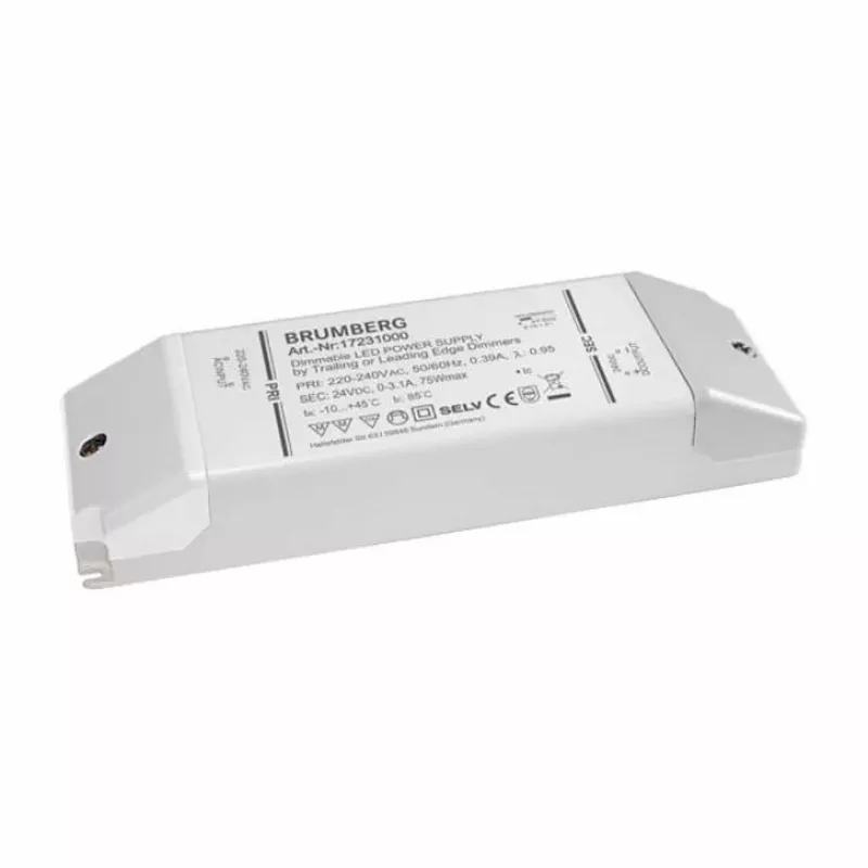 Brumberg 17231000 LED-toiteallikas 75W 24V DC Valge