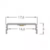 Brumberg 53380262 AB-Profil QUALITYFLEX Alumiiniumprofiil 2000mm