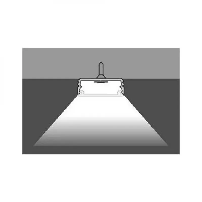 Brumberg 53380262 AB-Profil QUALITYFLEX Alumiiniumprofiil 2000mm