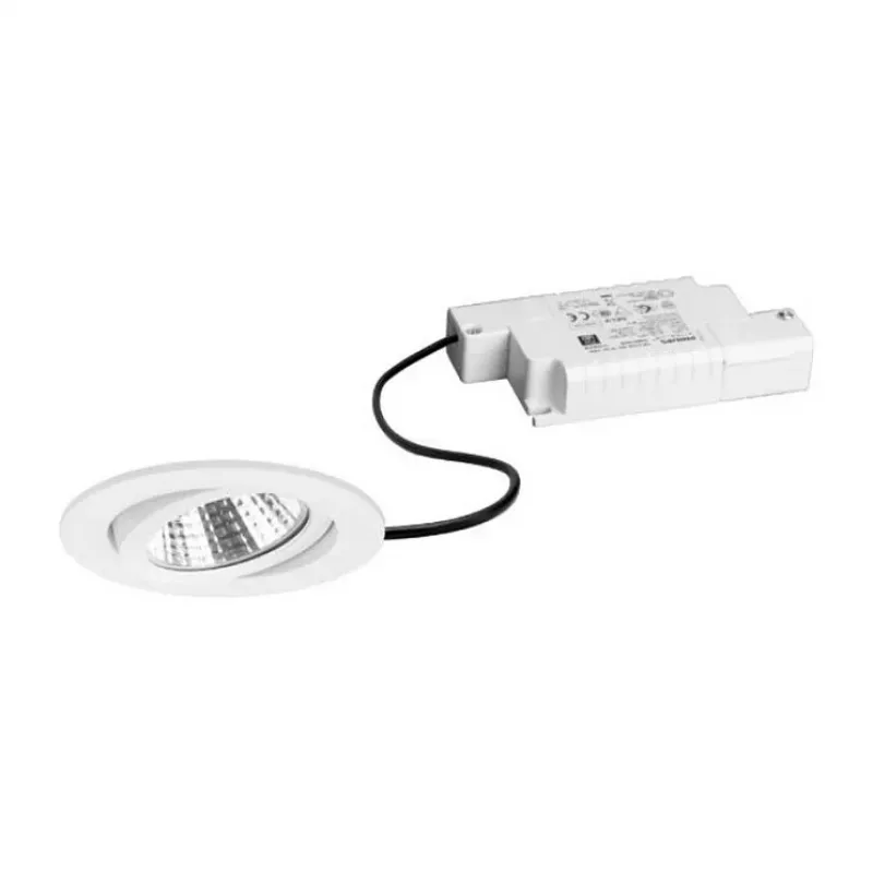 Brumberg 39363173 BB03 Ümmargune süvistatav LED-prožektor Valge 6W 230V Faaslõikega hämardatav Pööratav