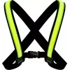 EasyPix StreetGlow L/XL LED-turvavest täiskasvanutele - laetav, 3 režiimi, must