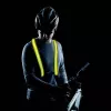 EasyPix StreetGlow L/XL LED-turvavest täiskasvanutele - laetav, 3 režiimi, must
