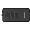 Bluewalker PowerWalker VFD 800 APFC UPS - 800 VA / 420 W - 6 Schuko pistikupesa - must