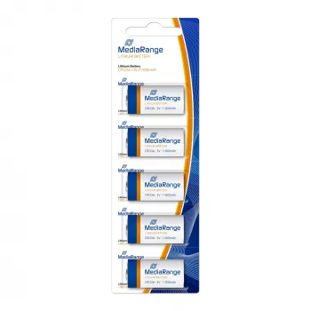 MEDIARANGE MRBAT150 CR123A 3V Liitiumaku 5-pakk