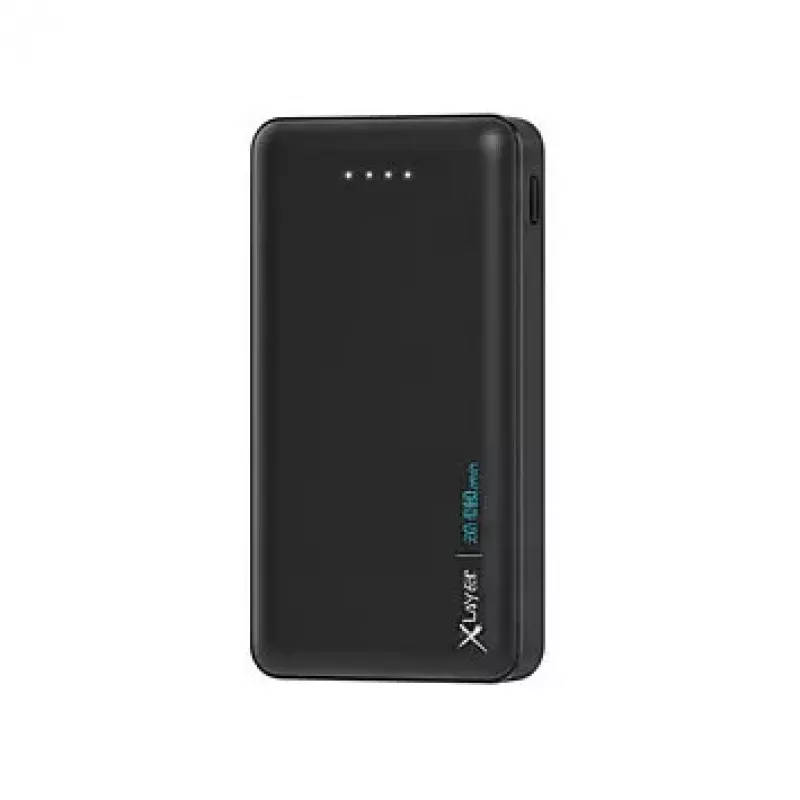 XLayer Powerbank Micro (20.000mAh) Must