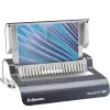 Fellowes Quasar-E 500 elektriline kombiköitmismasin, 20-lehe augustus, 500-lehe köitemahutavus, A4, 21 ristkülikukujulist auku, reguleeritav veeris, metall/plastik korpus, suur jäätmealus