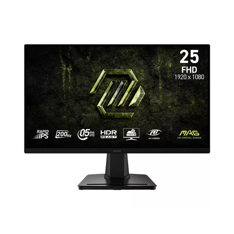 MSI MAG 256F E2 24.5 inch Full HD Rapid IPS mängumonitor - 180Hz, 1ms, FreeSync Premium