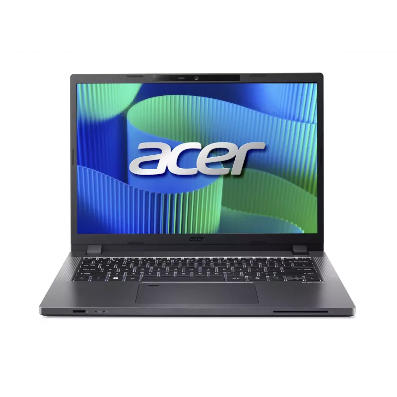 Acer TravelMate TMP214-55-G2-TCO-366Q 14 tolli WUXGA Intel Core 3 100U 16 GB RAM 512 GB SSD Intel Iris Xe Graphics Windows 11 Pro Hall Inglise klaviatuur taustvalgustusega