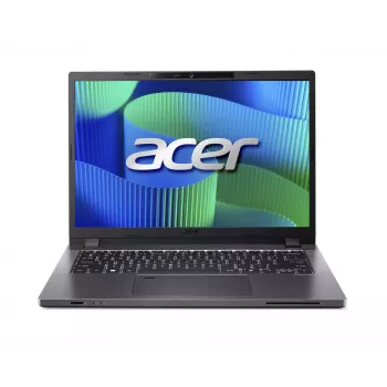Acer TravelMate TMP214-55-G2-TCO-58UX 14 tolli WUXGA Intel Core 5 120U 16 GB RAM 512 GB SSD Intel Iris Xe Graphics Windows 11 Pro Hall Inglise taustvalgustusega klaviatuur