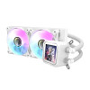 Darkflash DV240S White 240mm All-in-One Liquid CPU Cooler with ARGB Lighting