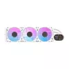 DARKFLASH DH360D White v2 360mm All-in-One vedelikjahuti protsessorile, ARGB, valge