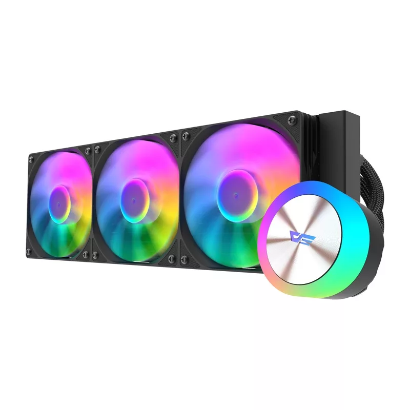 Darkflash DG360 360mm AIO vedelikjahuti protsessorile (must)