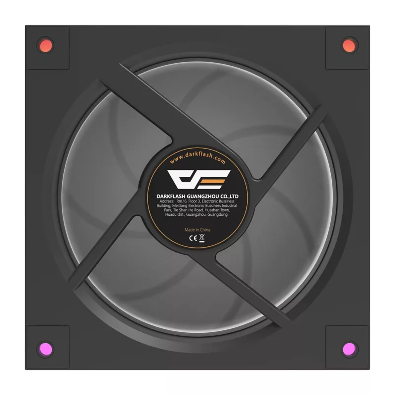 DarkFlash DM20 LINE jahutusventilaator (must)