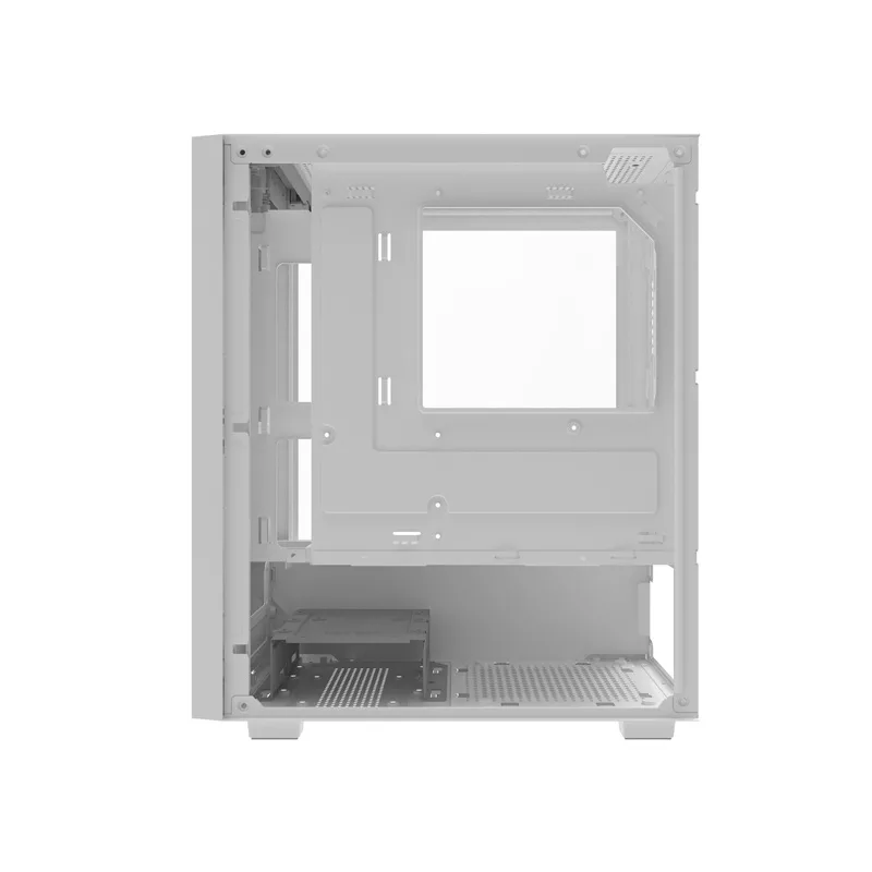 Darkflash M305 Mini Tower arvutikorpus valge (ilma ventilaatoriteta)