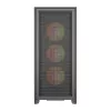 DarkFlash AIRNOVA Mid-Tower Computer Case Black + 3 x 120mm ARGB Fans