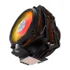 Darkflash E400 PLUS Must Aktiivne CPU Õhujahuti, 120mm PWM Ventilaator, 4 Soojustoru, 180W TDP, Intel/AMD