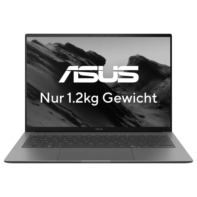ASUS Zenbook S14 UX5406AA-SU207W Copilot+ PC sülearvuti, 14-tolline 3K OLED puutetundlik 120Hz, Intel Core Ultra 9 386H, 32GB LPDDR5x, 1TB SSD, Windows 11 Home, saksa QWERTZ klaviatuur