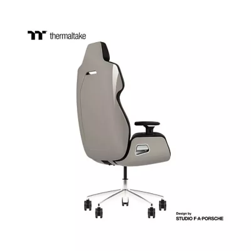 Thermaltake ARGENT E700 Ice Grey Metallic Alcantara Leather Gaming Chair