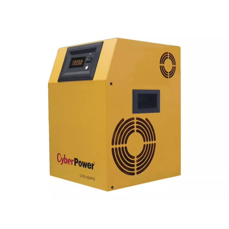 CyberPower CPS1500PIE Katkematu toiteallikas (UPS) topeltmuundusega (Online) 1,5 kVA 1050 W 3 AC-pistikupesa