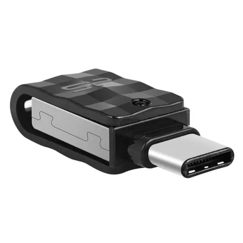 Silicon Power Mobile C31 USB Flash Drive 16GB USB 3.1 Gen 1 / USB-C Black