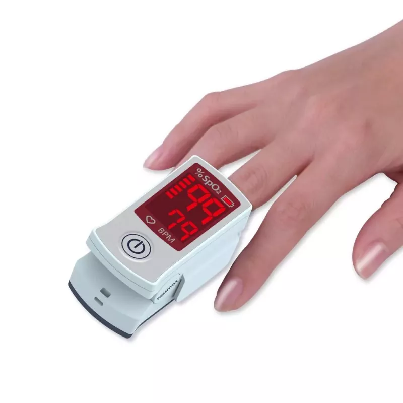 ROSSMAX SB100 Fingertip Pulse Oksümeeter SpO2 ja pulsisageduse mõõtmisega, kahevärviline LED-ekraan, 6 kuvamisrežiimi, automaatne väljalülitus, madala aku indikaator, kodu- ja kliiniliseks kasutamiseks