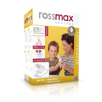 ROSSMAX Piston Nebulizer NA100 - Kompressorinhalaator täiskasvanutele ja lastele