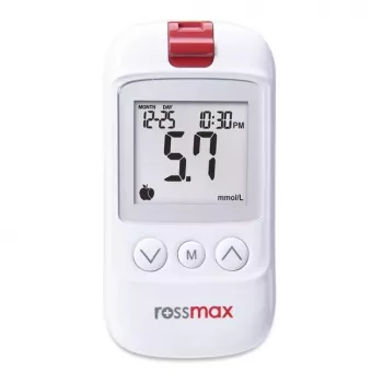 ROSSMAX HS200 BT vere glükoosi mõõtmise seade Bluetoothiga