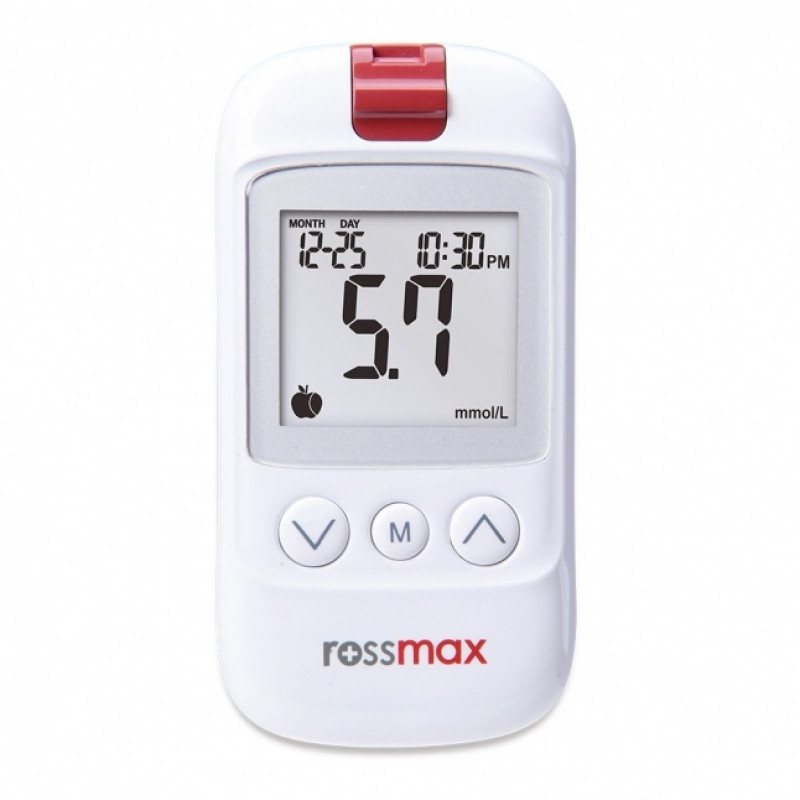 ROSSMAX HS200 BT vere glükoosi mõõtmise seade Bluetoothiga