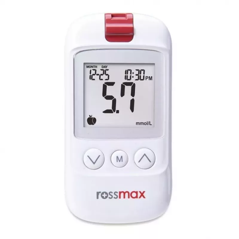 ROSSMAX HS200 BT vere glükoosi mõõtmise seade Bluetoothiga