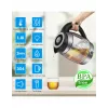 ForMe FKG-488 Juhtmeta Veekeetja 1,8 L Hõbe/Must