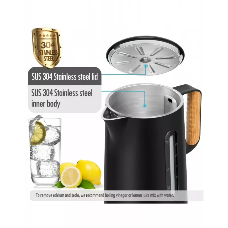 ForMe FKG-852 Juhtmeta Veekeetja 1.7 L Valge