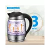 ForMe FKG-458 Juhtmeta Elektriline Veekeetja 1.8 L Roostevaba Teras / Must