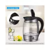 ForMe FKG-458 Juhtmeta Elektriline Veekeetja 1.8 L Roostevaba Teras / Must