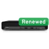 HP Renewed Grade A EliteDesk 800 G6 Intel Core i5-10500T 8GB 256GB SSD Windows 11 Pro Small Form Factor Desktop PC