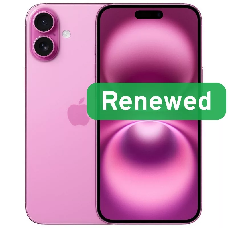 Apple Renewed Grade B iPhone 16 Plus 128 GB Roosa 6.7 tolli 5G
