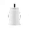 TOTI Dual USB Car Charger with Micro USB Cable 1m 2.1A, White