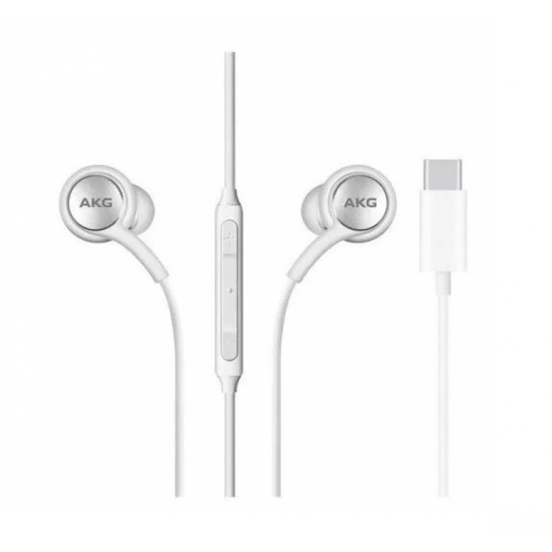 Samsung AKG Earphones in Bag, White