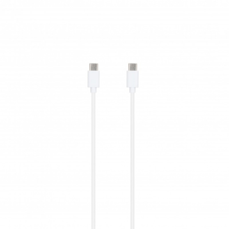 SEEK TOTI Type-C to Type-C 1m PVC Data Cable 3A White